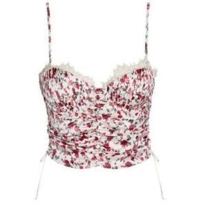 For Love & Lemons Melrose Bustier Top XS